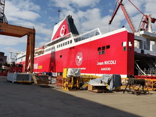 Jean NICOLA Yolcu Gemisinde Cam Sızdırmazlık ve Açık Güverte Pleksi Yenileme Çalışması Başarıyla Tamamlandı